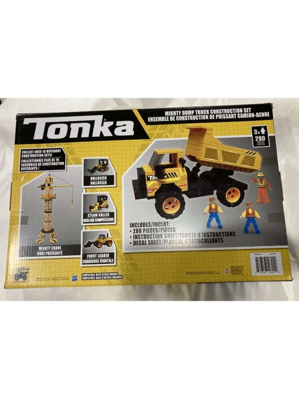 Tonka Mighty Dump Truck Building Set 280pc Construction Toy NEW Sealed